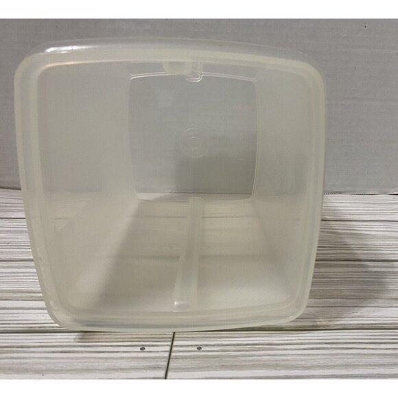 Tupperware Pickle Keeper Container #1560-2 Clear Replacement One Piece only - Picture 2 of 4